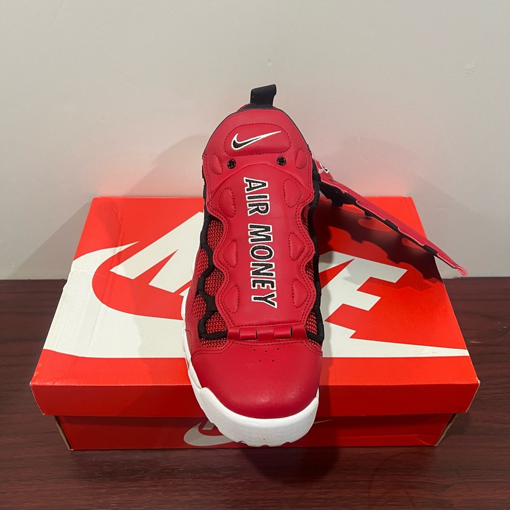 Nike, Air More Money, AJ2998 600, Red, White & Black - Picture 5 of 13